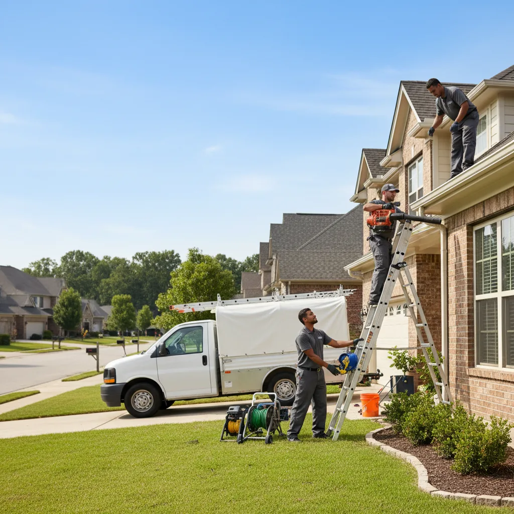 Home Gutter Service in Van Voorhis, PA near me